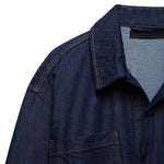 Women's Oversized Pullover Denim Shirt