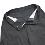 Bermudas con lavado vintage y salpicaduras de tinta