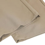 Premium Plain Pleated Seam Drape Wide Fit Stretch Pants