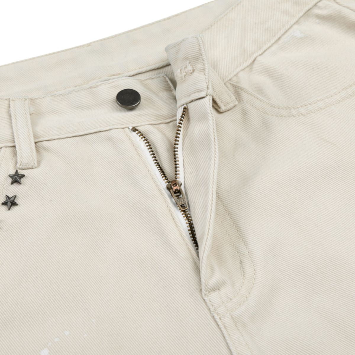 Star Studded Splash Ink Flare Pants