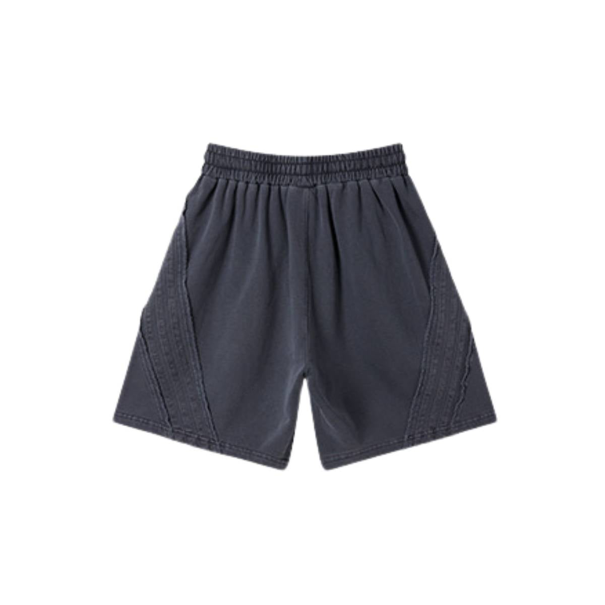 Shorts holgados vintage con lavado intenso