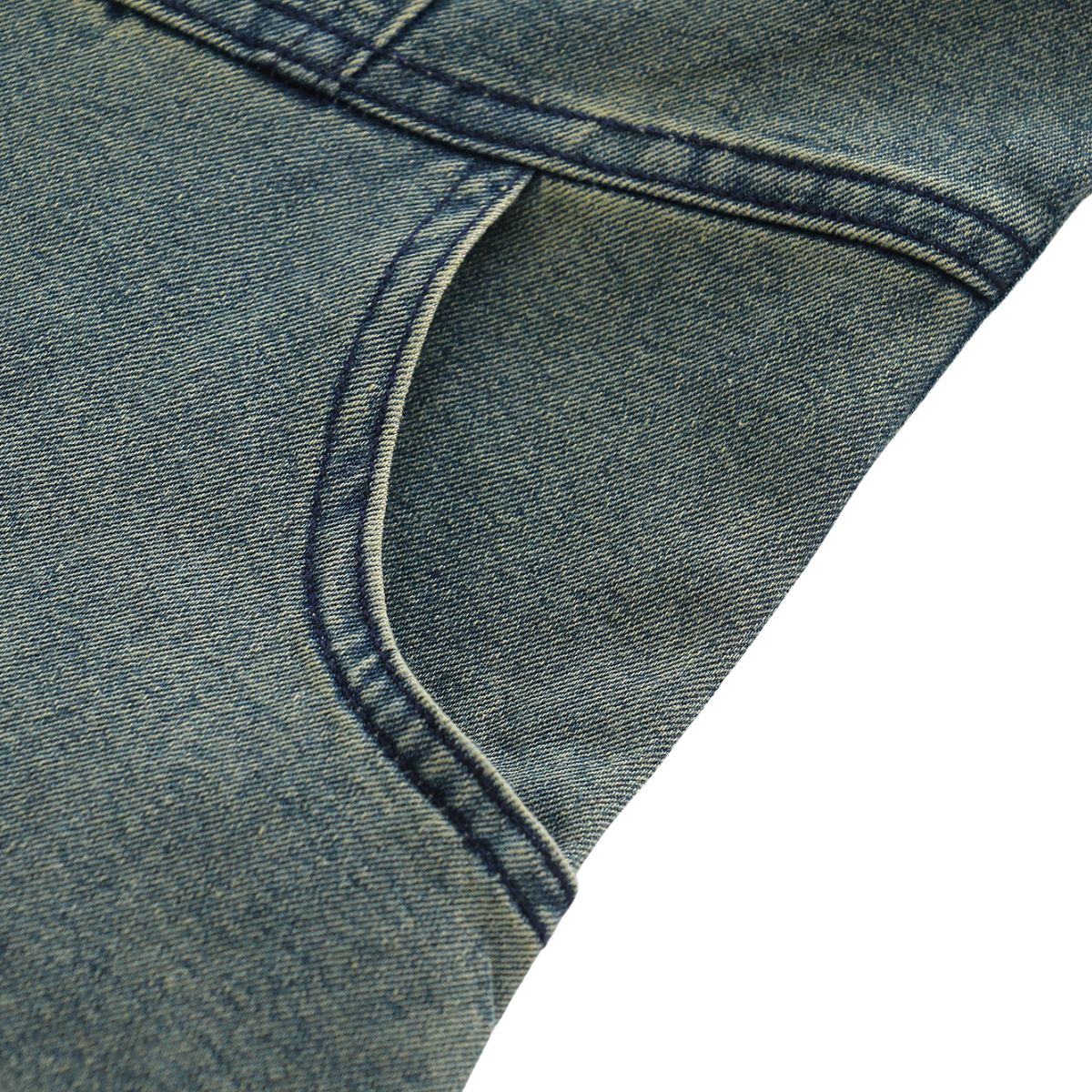 Vintage Wash Strappy Denim Maxi Dress