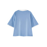 Camiseta desteñida con lavado a la piedra de 7.5 oz