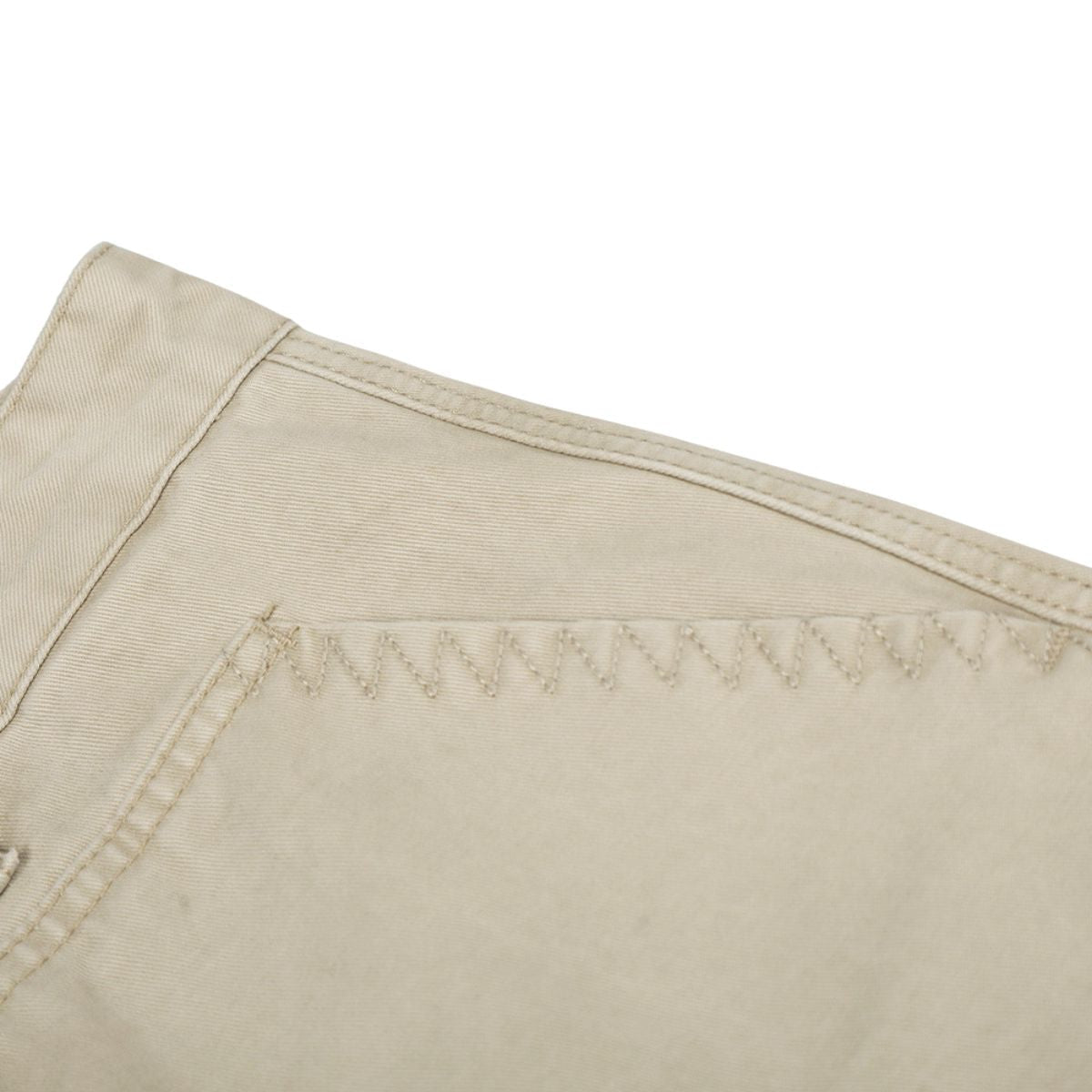 Vintage Scimitar-Wash Pleated Loose-Fit Wide-Leg Pants