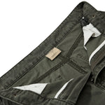 Men's Distressed Washed Denim Cargo Pants Punk Street Loose Zipper