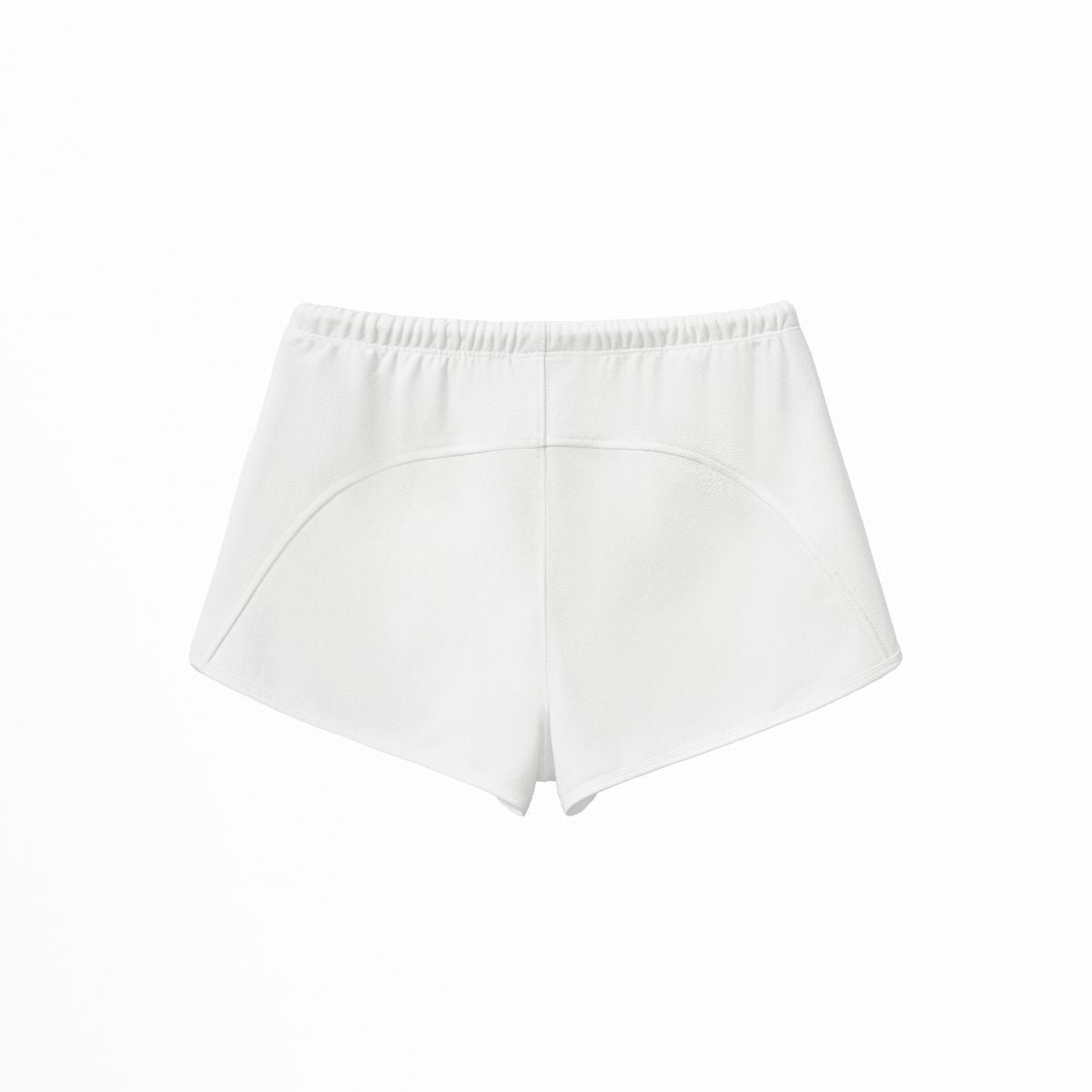 Drawstring Waist Terry Sport Shorts