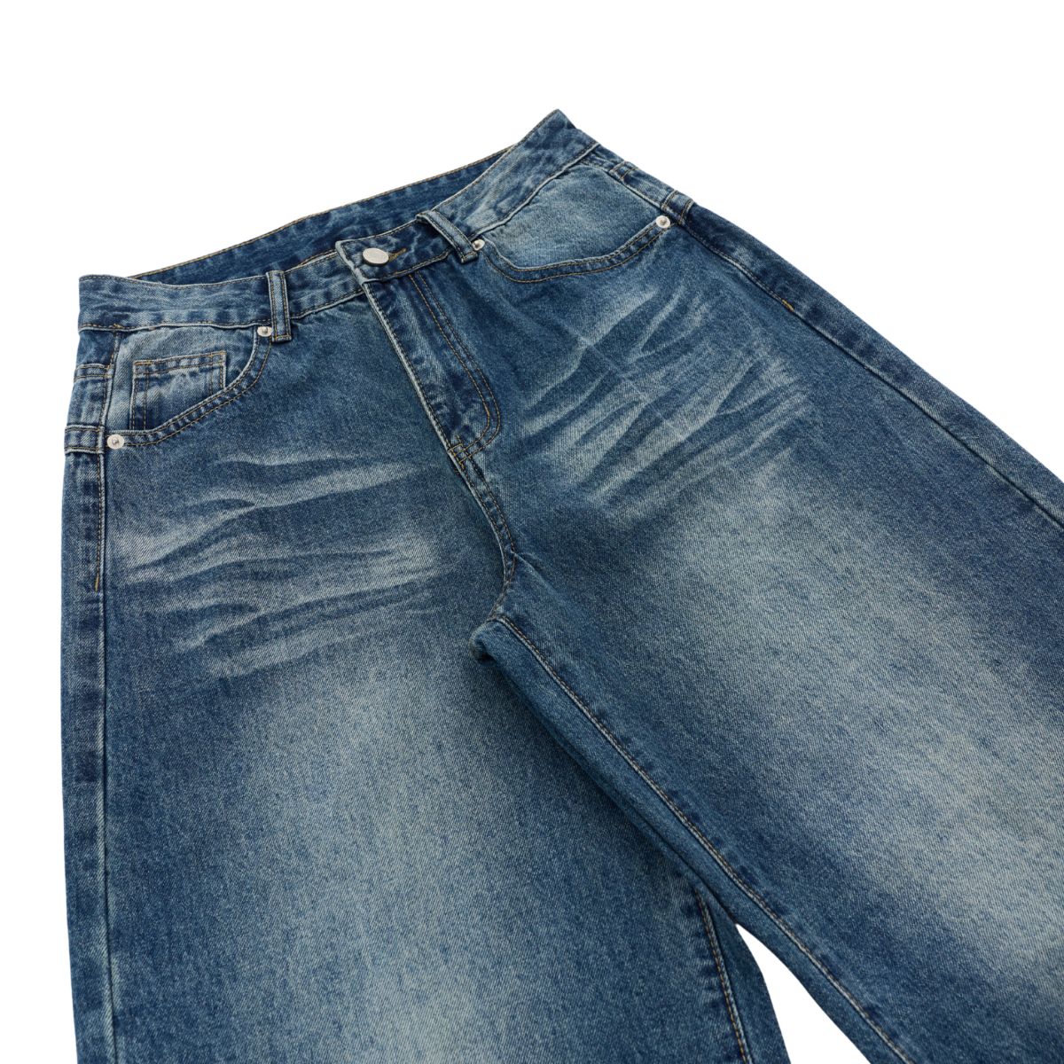 Studded Wide Leg Jeans