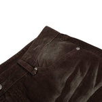 Vintage American Whiskered Corduroy Wide-Leg Jeans