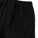 Vintage Inspired Denim Panel Straight Leg Drawstring Pants