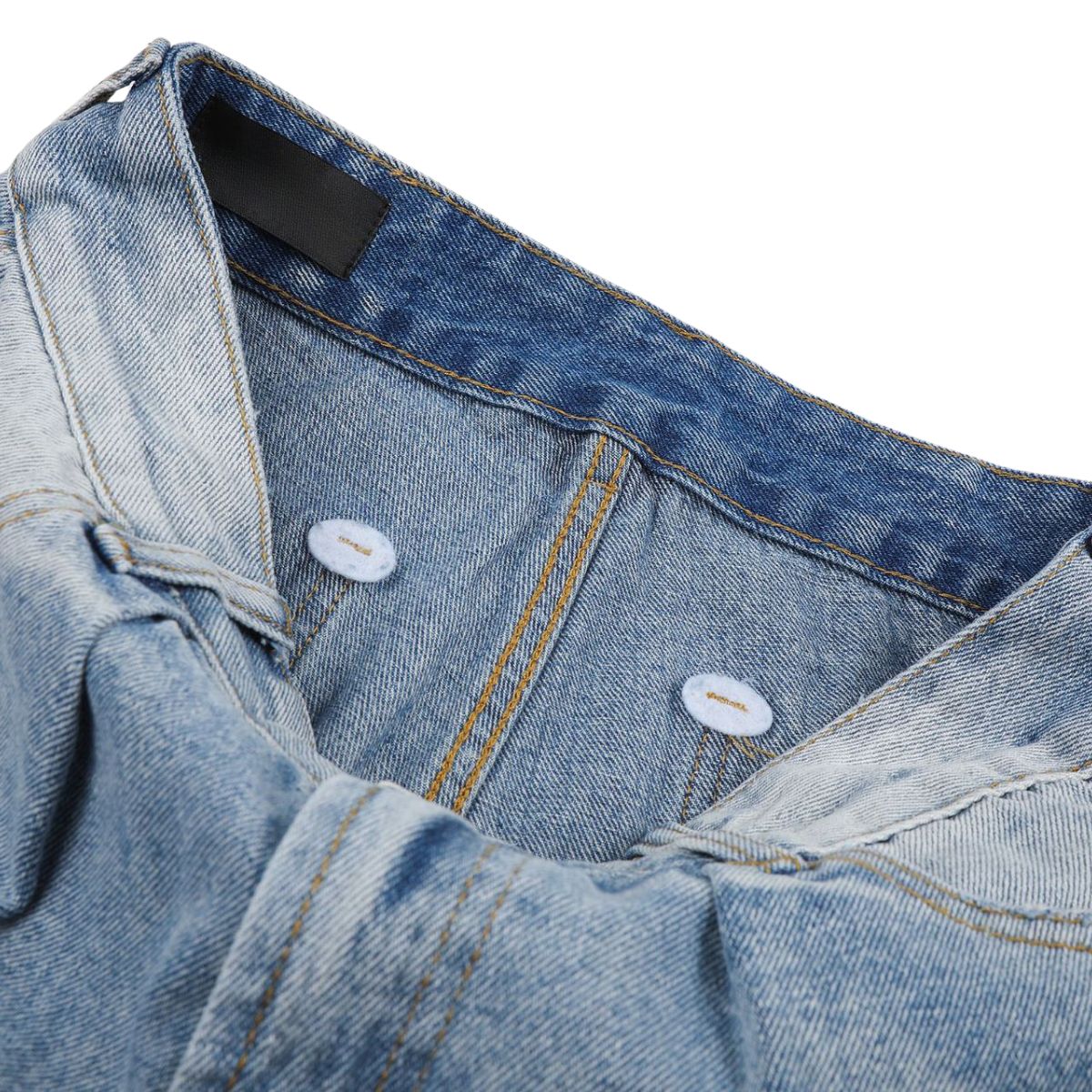 Vintage Distressed Relaxed Denim Shorts
