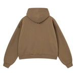 Sudadera con capucha de felpa de novio de gran tamaño
