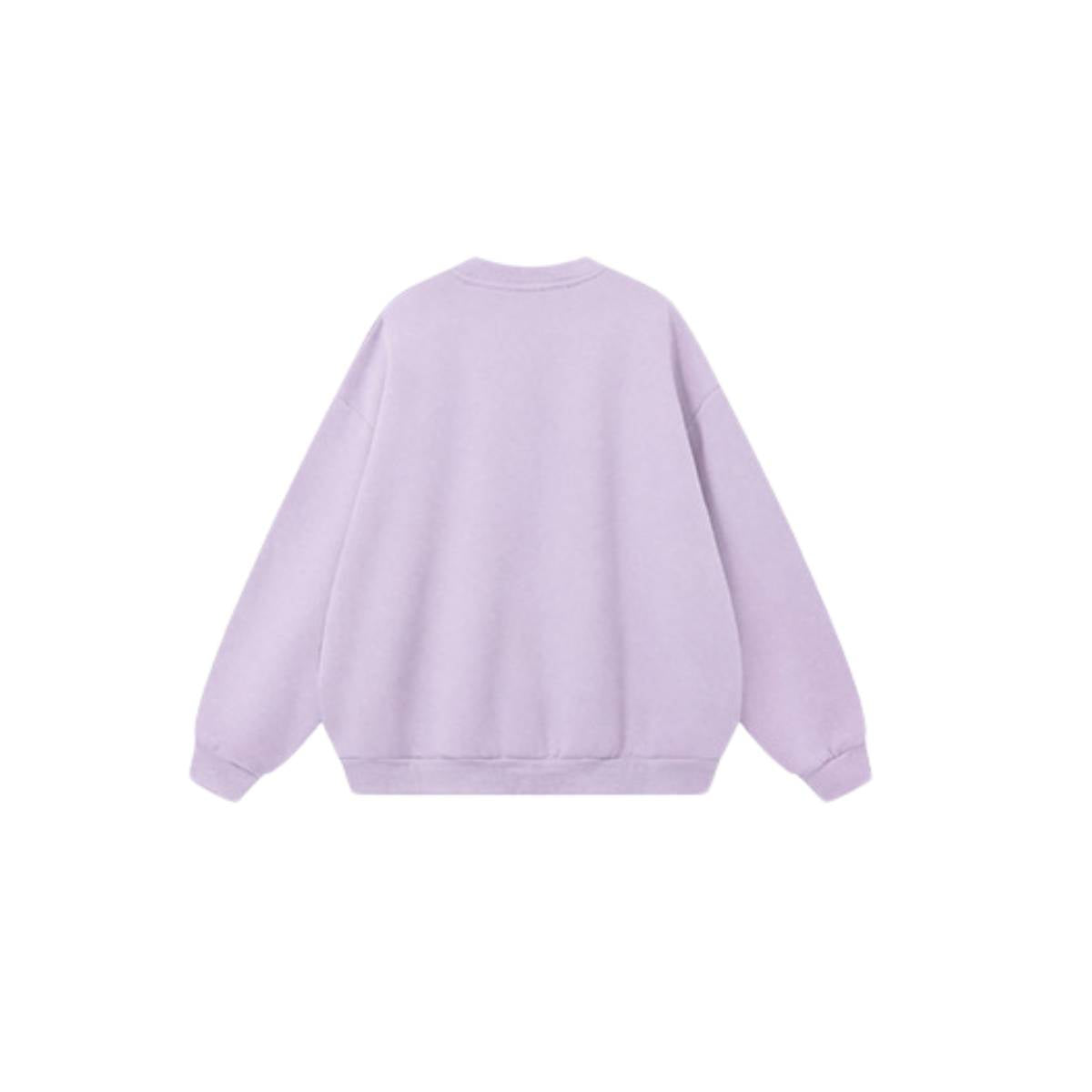 Sudadera desgastada lavada con ácido