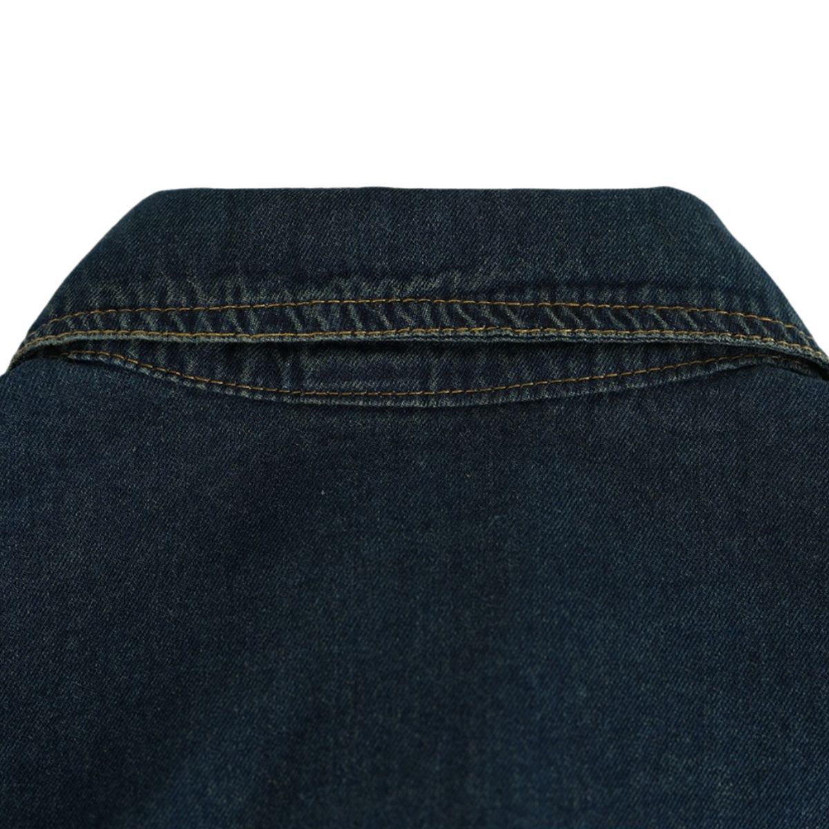 Vestido midi vaquero sin mangas con botones y aberturas en la parte delantera