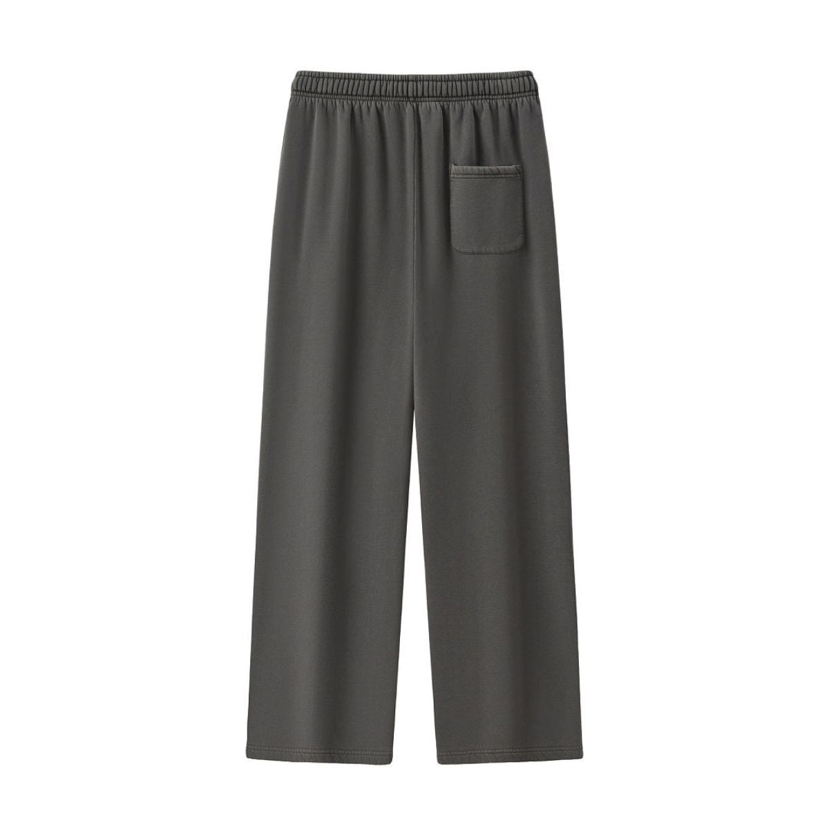 Vintage Washed Heavyweight Drawstring Wide Leg Casual Pants