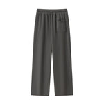 Vintage Washed Heavyweight Drawstring Wide Leg Casual Pants