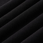 Black Washed Cotton Ripped Boxy Tee 270gsm