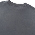 Acid‑Wash Distressed Layered‑Look Contrast Long Sleeve T‑Shirt