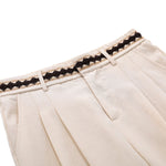 Old Money Lyocell Linen Blend Wide Leg Trousers