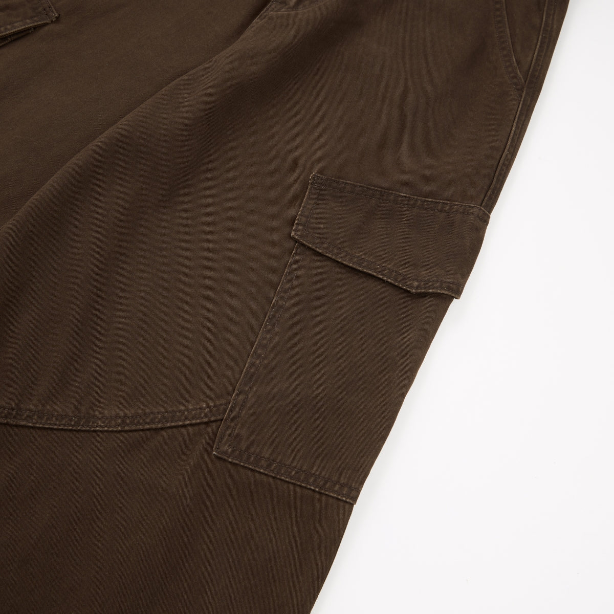 Vintage Baggy Paneled Straight-Leg Cargo Pants
