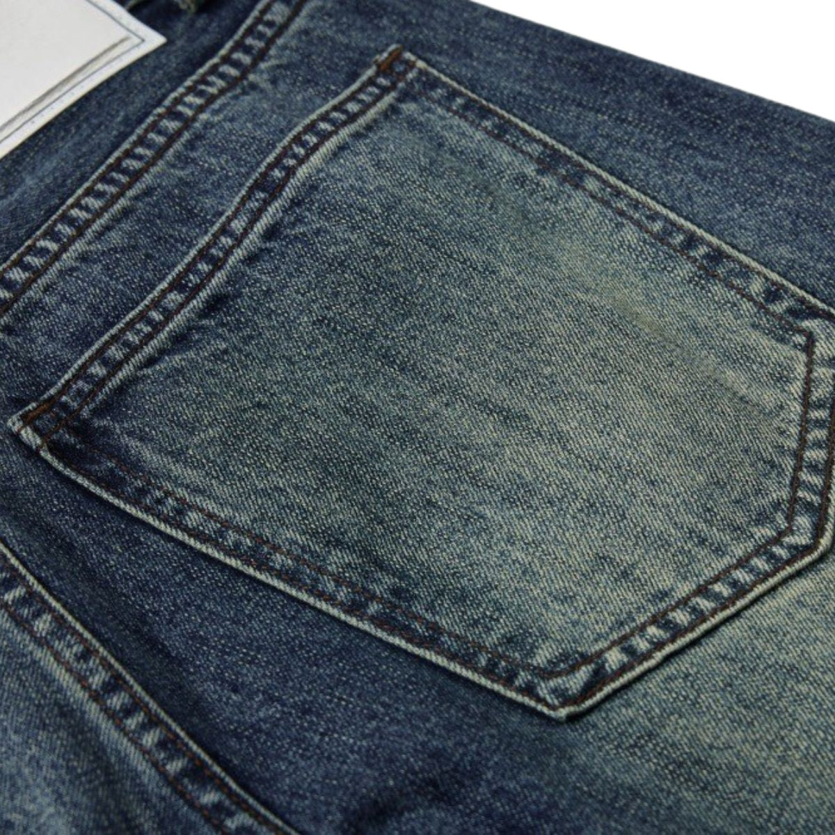 Men's Paint Splatter Washed Denim Wide Leg Pants Distressed Unique