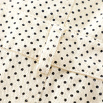 Falda vaquera con bordado de perlas y lavado vintage