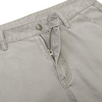 Bermudas con lavado vintage y salpicaduras de tinta