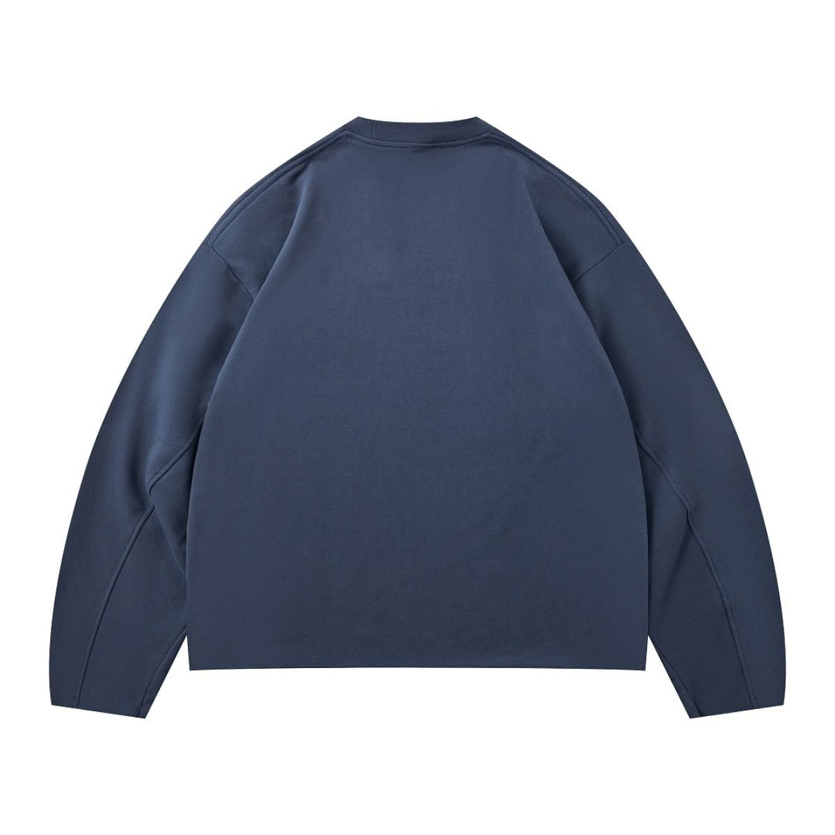 Curved Sleeve Modal French Terry Long Sleeve Tee