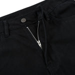 Voluminous Wide‑Leg Twill Casual Pants