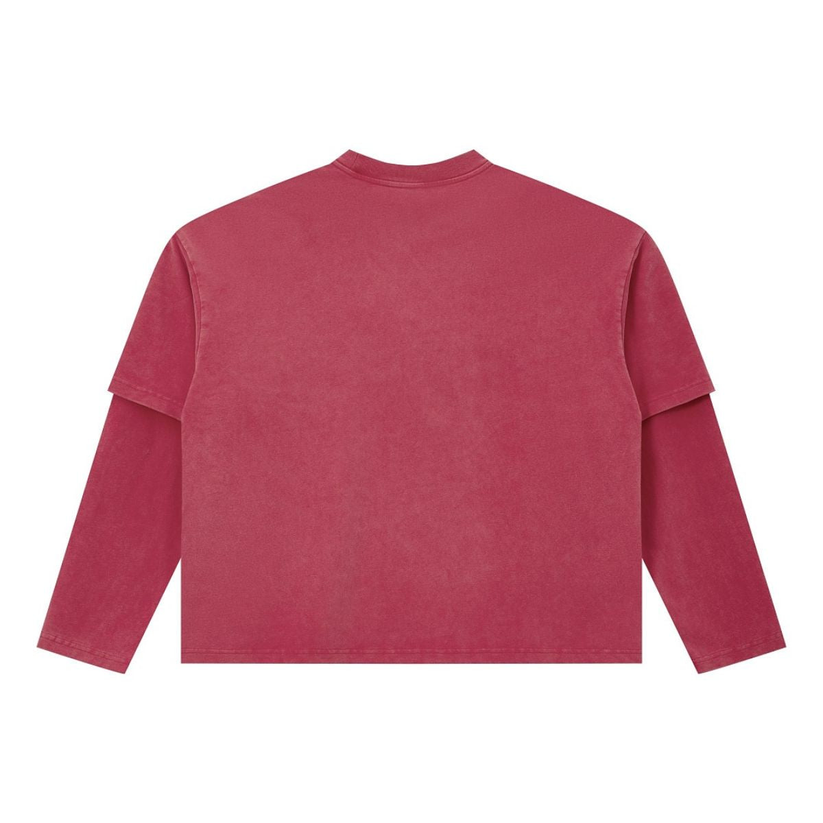 Vintage Snow‑Washed Relaxed Long Sleeve T‑Shirt