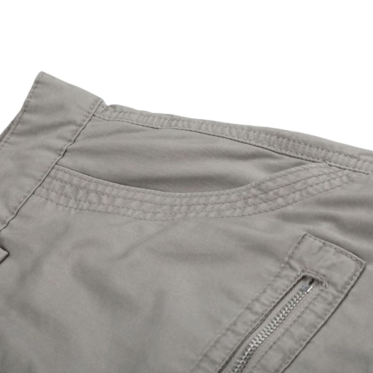 Cotton Multi-Pocket Utility Bermuda Cargo Shorts