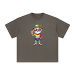 Happy Vacation Old Man Graphic Tee-INNBLAC Fashion Apparel