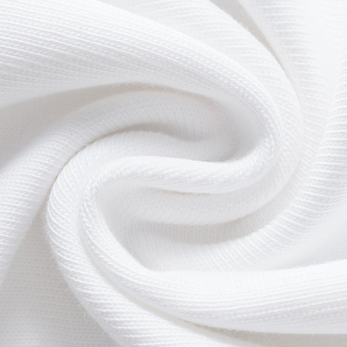 Solid Loose Fit Long-Sleeve Cotton T-Shirt 305gsm