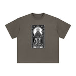 Mystery Skeleton Tarot Card Graphic Tee-INNBLAC Fashion Apparel