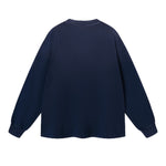 Vintage Overdyed Washed Cotton Long Sleeve T-Shirt