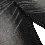 Gradient Cat Whisker Heavy-Wash Baggy Wide-Leg Jeans