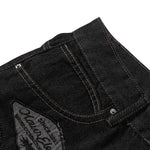 Vintage Black Straight Leg Jeans