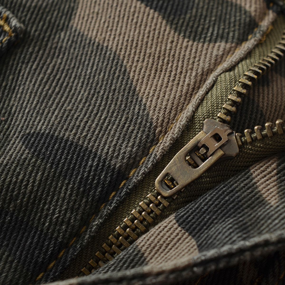 Women's Camouflage Denim Mini Skirt