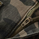 Women's Camouflage Denim Mini Skirt