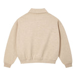 Quiet Luxury Old Money Half Zip Polo Sweatshirt