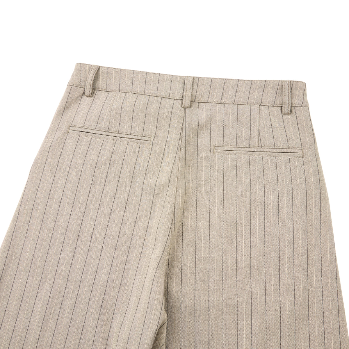 Vintage Pinstripe Baggy Wide-Leg Trousers