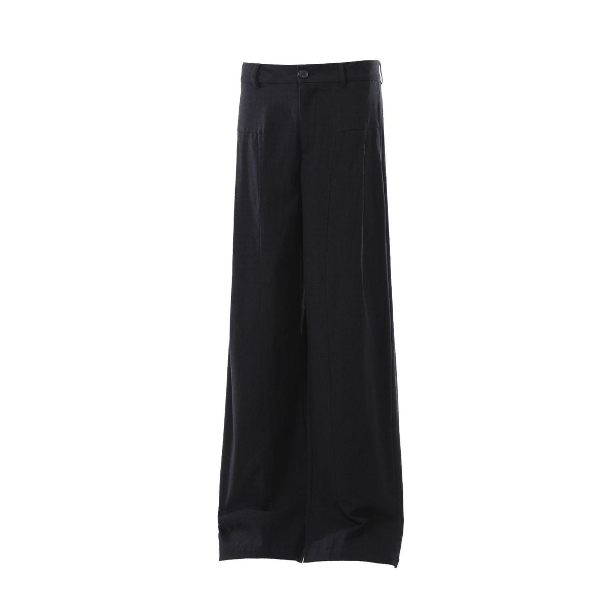 Old Money Cotton Linen Wide Leg Trousers