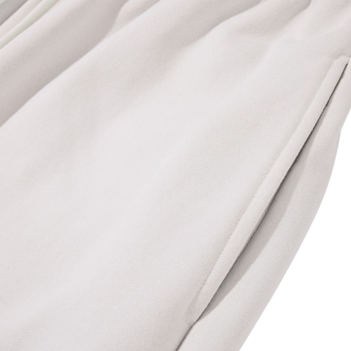 Heavyweight Washed Slit‑Destroyed Curved Wide Leg Pants