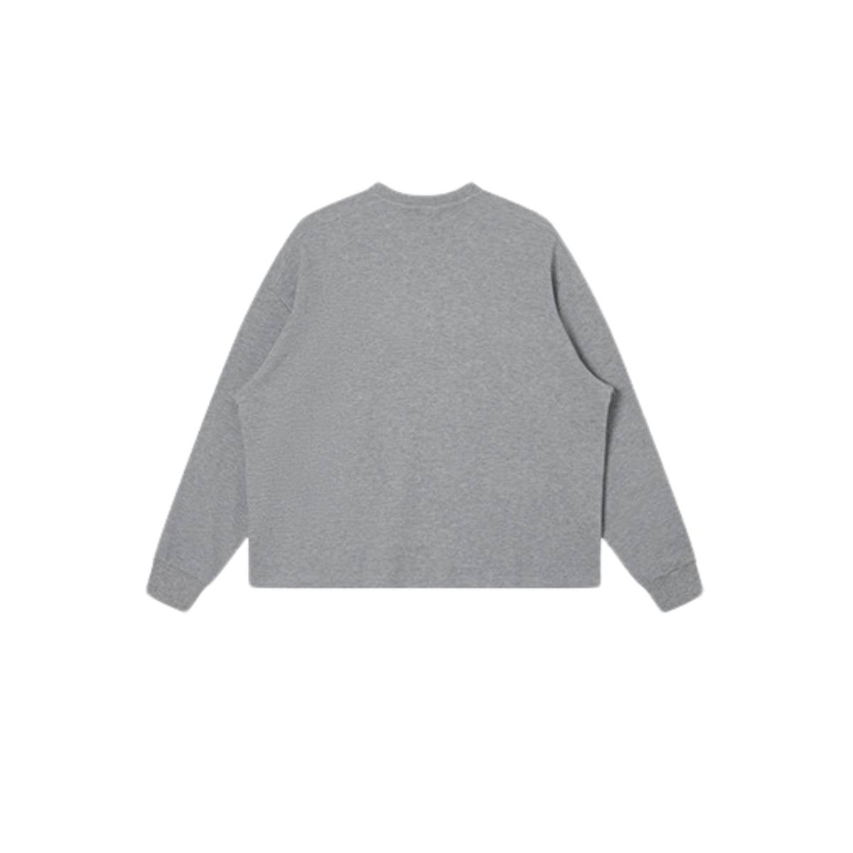 Sudadera desgastada lavada con ácido