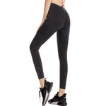 High-Waist Slim Fit Stretch Jeggings
