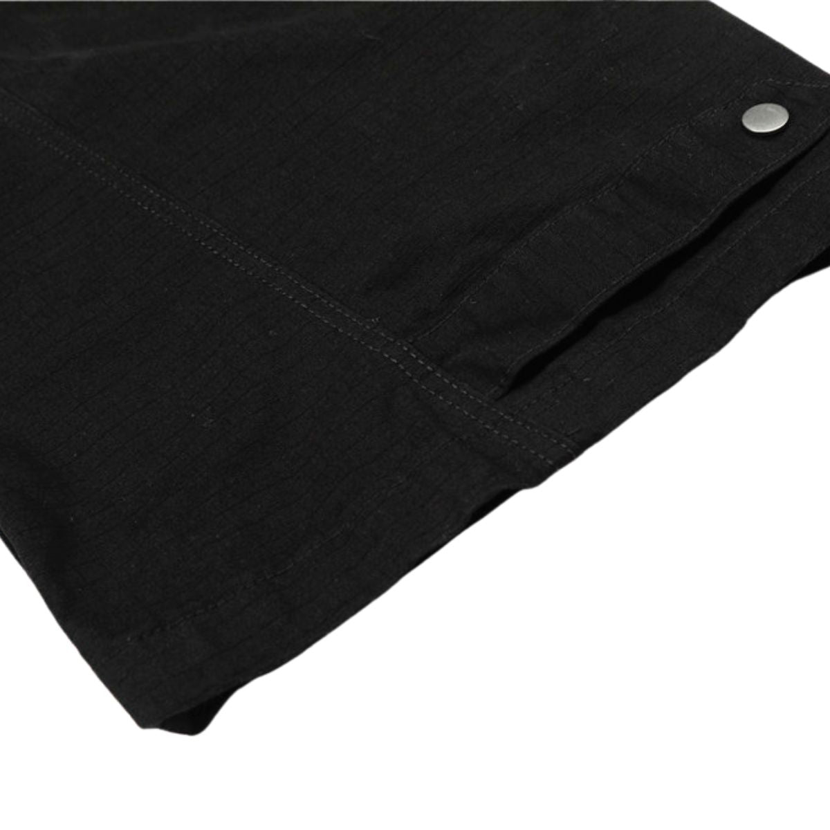 Men's American Street Cargo Curved Pants Loose Raw Edge Large Pockets