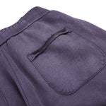 Vintage Washed Distressed Gradient‑Purple Relaxed Wide‑Leg Trousers