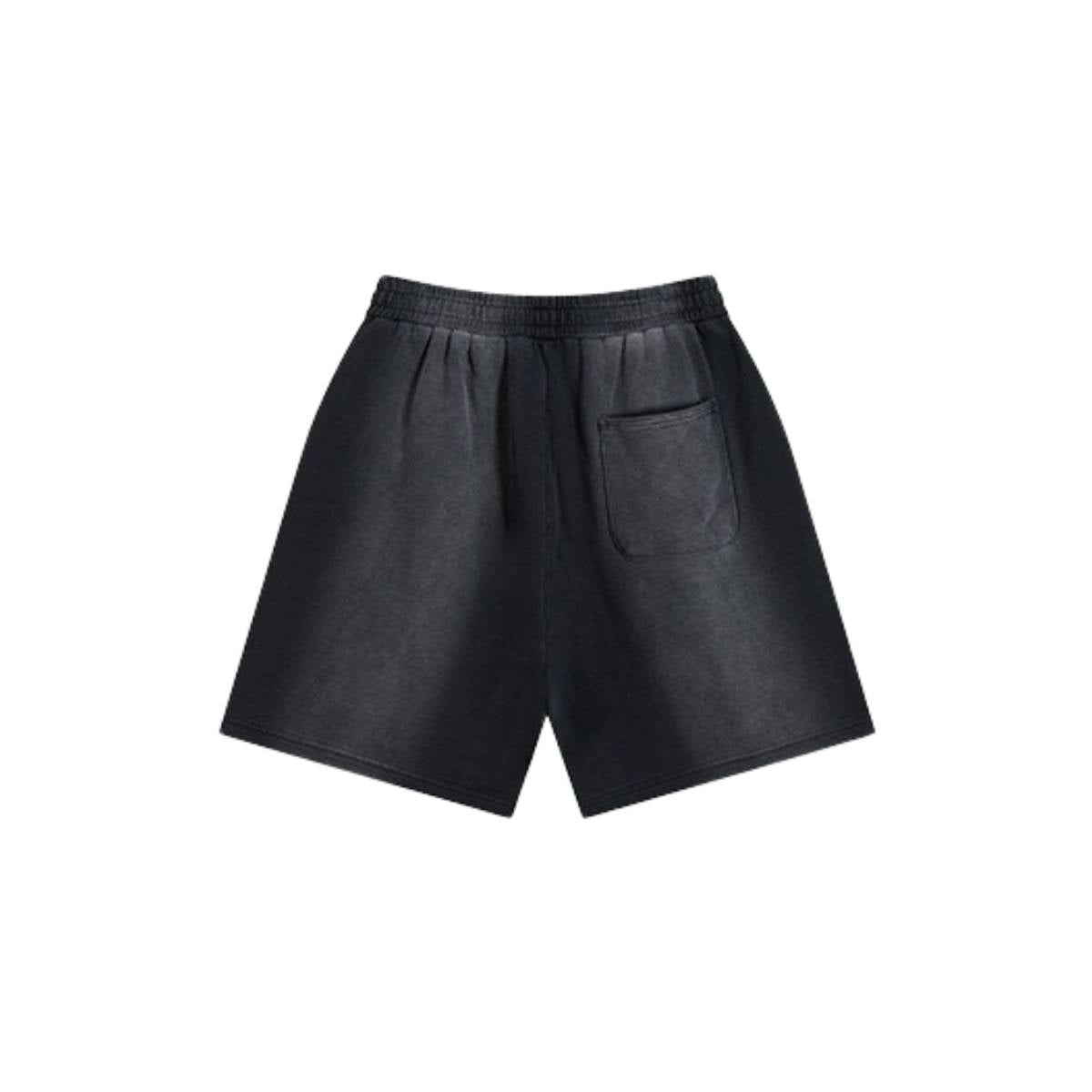 Shorts holgados vintage con lavado intenso