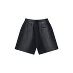 Shorts holgados vintage con lavado intenso