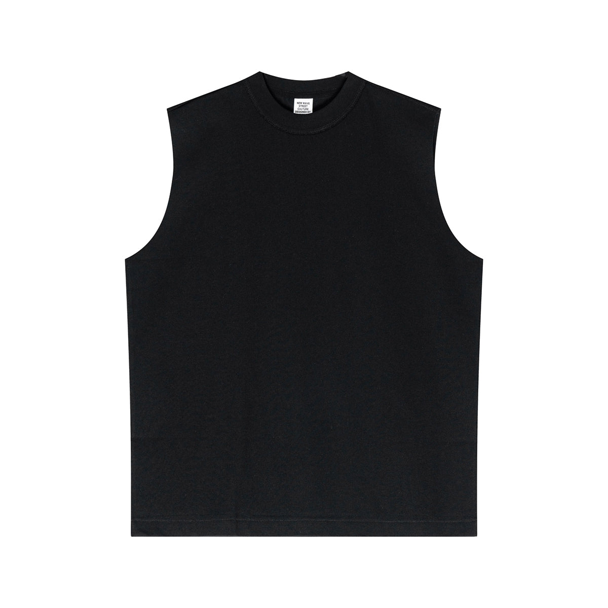 Quick Dry Raw Edge Muscle Tank 6.3oz