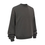 Brushed Fleece Soft Crewneck Pullover Sweatshirt